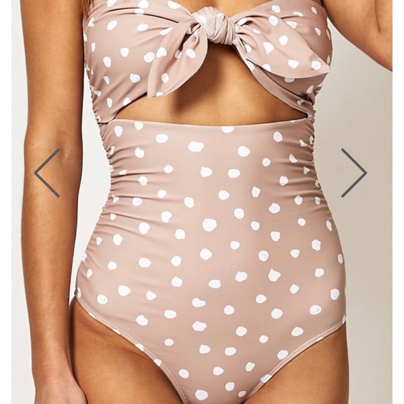 mocha spot one piece - Picture 3 of 5